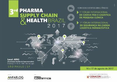 CENACON anuncia a terceira edição do Pharma Supply Chain and Health Brazil