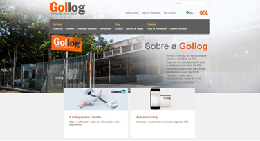 Gollog lança site com novo layout