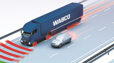 Segundo estudo norte-americano, sistema de mitigação de colisões da WABCO é eficaz